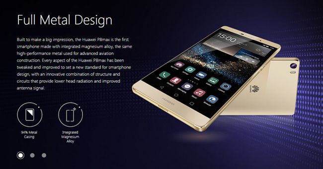 Fotografía - [Vraiment?] Huawei manière flagrante Photoshops Bezels Screen Out Of P8 Et P8max marketing Renders